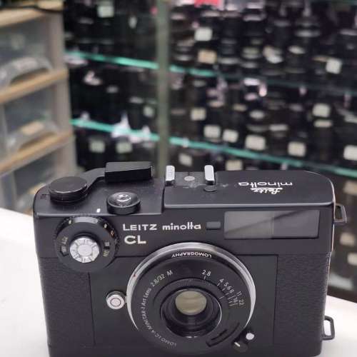 LEITZ MINOLTA CL + LOMOGRAPHY LC-A MINITAR-1 ART LENS 32MM F2.8