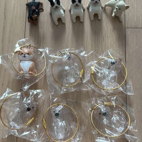 狗狗儲草扭蛋 & 小狗邊緣午後休息扭蛋