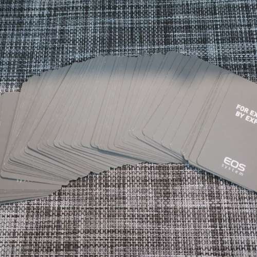 Canon EOS Playing cards 撲克牌 EF system