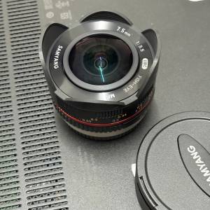 Samyang 7.5mm F3.5 fish eye MFT m43