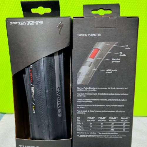 Specialized Turbo T2/T5 700 x 26c 公路單車外呔 (兩條)