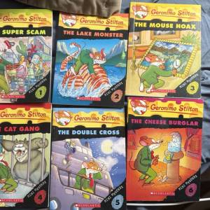 Geronimo Stilton Mini Mystery Series 全套1-6冊