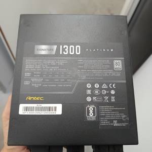 (新淨白金牛) Antec Signature 1300W 全模組80+白金火牛
