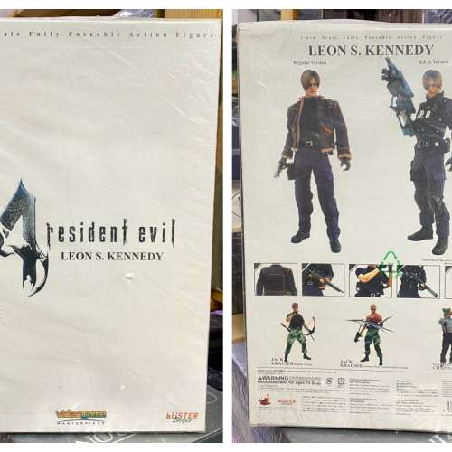 Hot Toys 1/6 生化危機 Resident Evil : Biohazard &ndash; Leon S. Kennedy / Chainsaw...