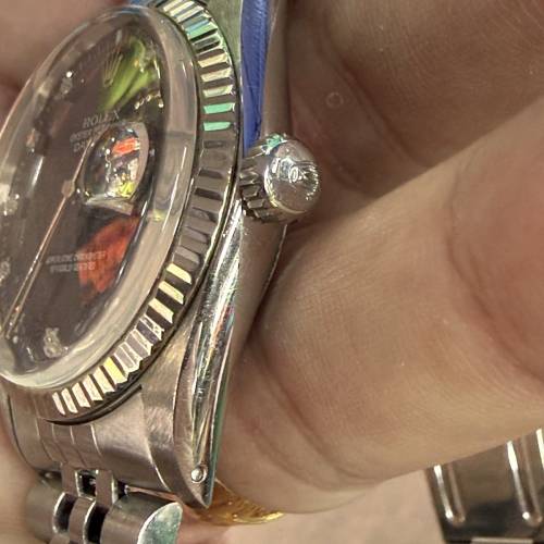 【經典收藏】Rolex 勞力士 Datejust 16014 原裝黑面十鑽（T Swiss Made T）36mm 經...
