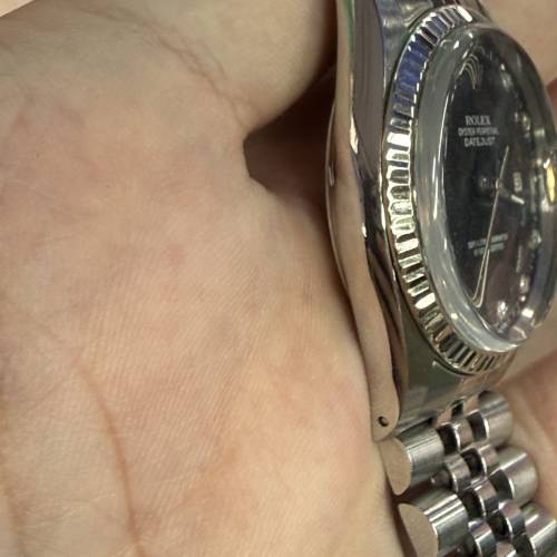 【經典收藏】Rolex 勞力士 Datejust 16014 原裝黑面十鑽（T Swiss Made T）36mm 經...