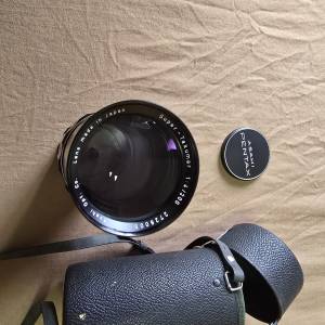 Asahi Super-Takumar 1:4/200 Lens with Case連M42轉Sony E Mount轉換環