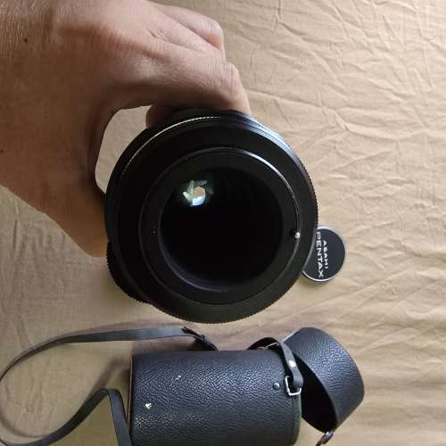 Asahi Super-Takumar 1:4/200 Lens with Case連M42轉Sony E Mount轉換環