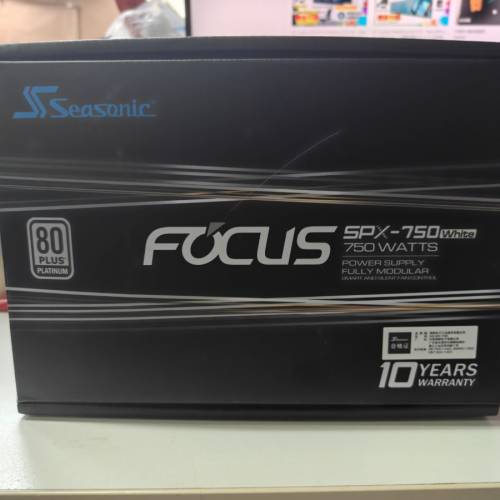 SEASONIC FOCUS SPX-750 SFX 750W Power Supply 80PLUS白金牌