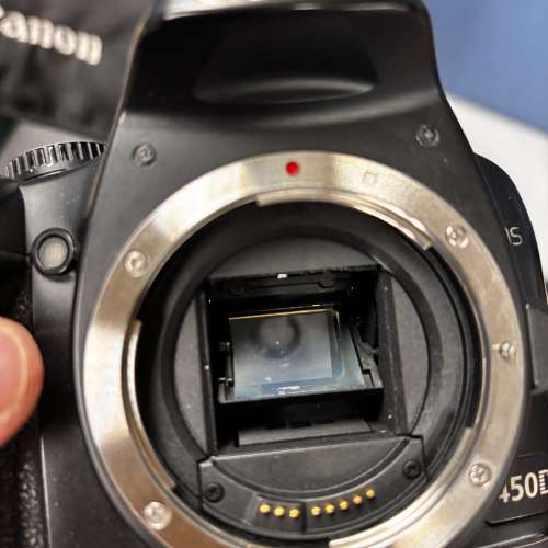 Canon 450d 連18-55 直倒 兩電 有盒 細燈 有袋 機有塵