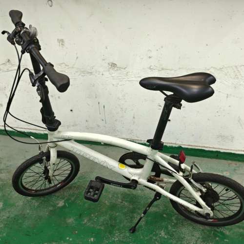 輕便正常 trinx  16寸全鋁架摺車，前後快拆