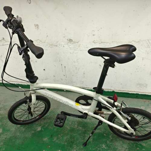 輕便正常 trinx  16寸全鋁架摺車，前後快拆
