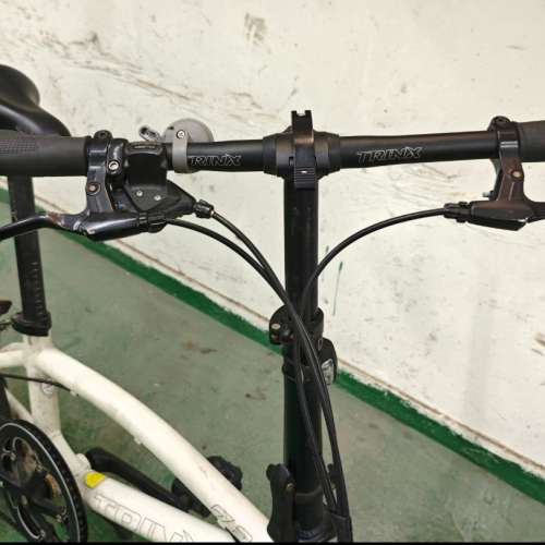 輕便正常 trinx  16寸全鋁架摺車，前後快拆