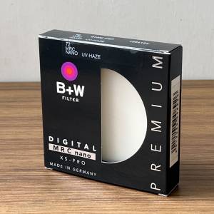 B+W 72mm MRC nano UV-haze filter