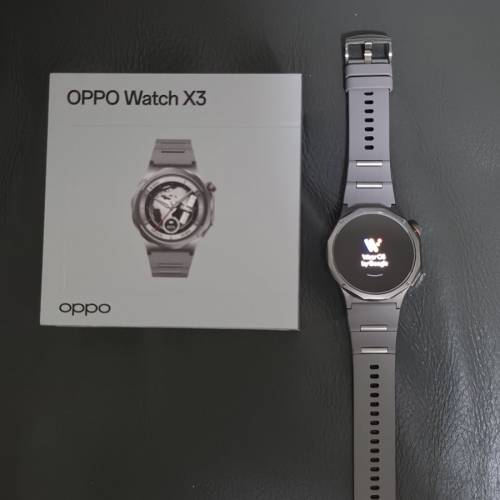Oppo Watch X3 Misty Titanium
