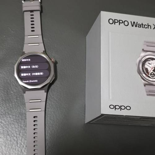 Oppo Watch X3 Misty Titanium