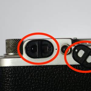爛咗？Leica I, II, III, Standard Eyepiece Shell (Plastic)