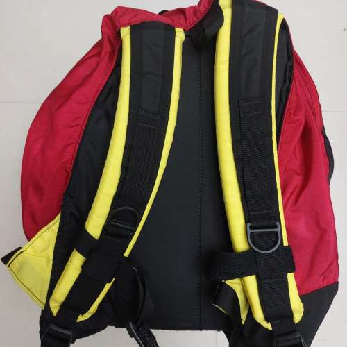 Gregory Day Backpack 經典黃紅 絕版美製舊logo