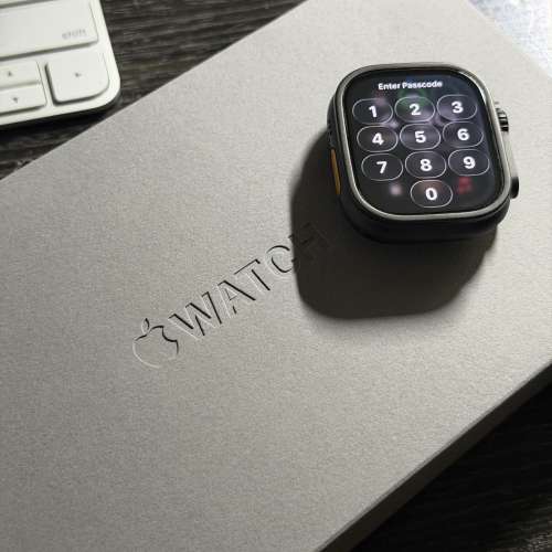98%新Apple Watch Watch Ultra 2nd 2代 49mm Gps + Cellular港版行貨全套配件地鐵站...