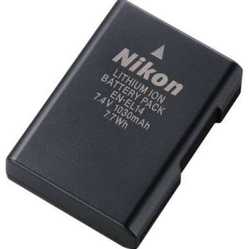 nikon lithium ion battery pack en-el14 1030mah