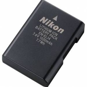 nikon lithium ion battery pack en-el14 1030mah