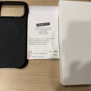 Casetify IPhone 18 Promax case black