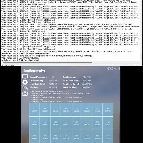 Ryzen 9 5950X + ASUS Crosshair VIII Hero(WI-FI) + G.Skill Trident Z Royal 32GB