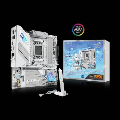 Asus rog strix b850 g 吹雪 全白 送機箱