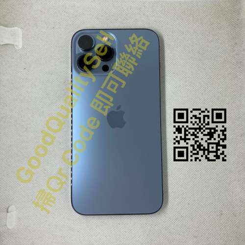 《十年老店》$(4) 96% iPhone 13 Pro Max 1 TB天峰藍色 港行