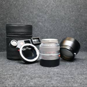 Leica 90mm Macro Elmar f/4 11634 銀色黃銅版
