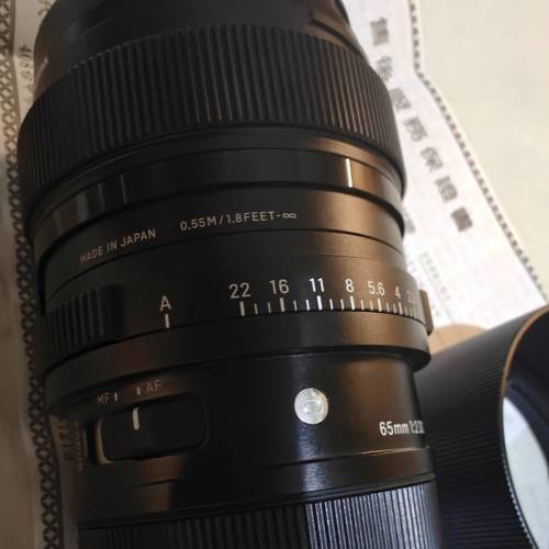 SIGMA 65mm F2 DG DN L mount