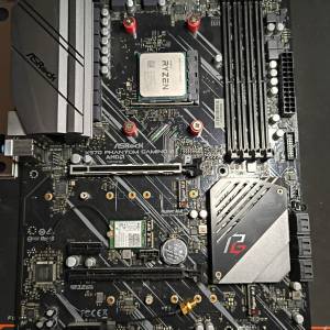 AMD Ryzen 7 3700X (8Cores16Threads)送問題底版 X570 Phantom Gaming 4