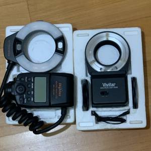 專業無影閃光燈兩支全正常 canon 機用 280元
