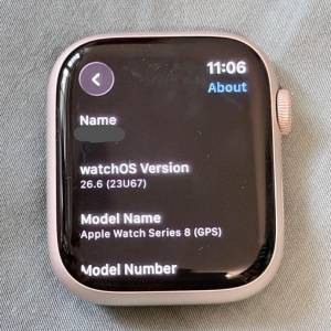 Apple Watch Series 8 45mm starlight GPS