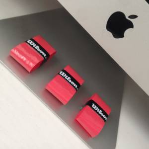 🎾 WILSON Overgrip 3pc Set RED NEW 全新 球拍 手帶 防滑帶 防滑膠 握把帶 握把膠...