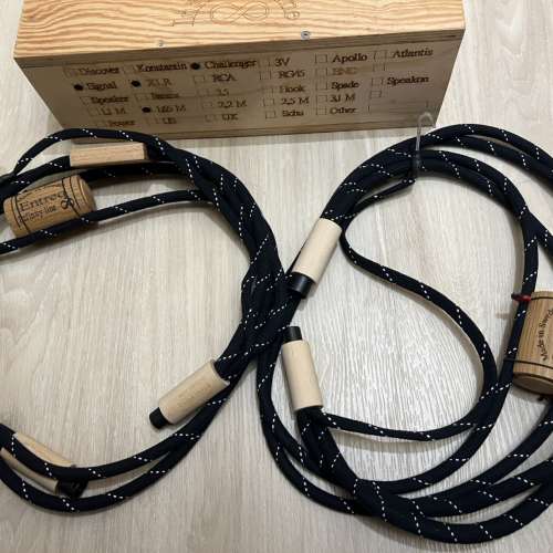 Entreq challenger infinity xlr 1.65m 農夫 挑戰者無限XLR 訊號線