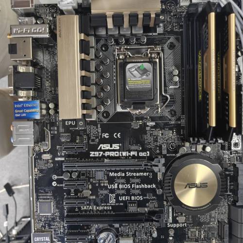 i7-4790K +  ASUS Z97-PRO (Wi-Fi ac)