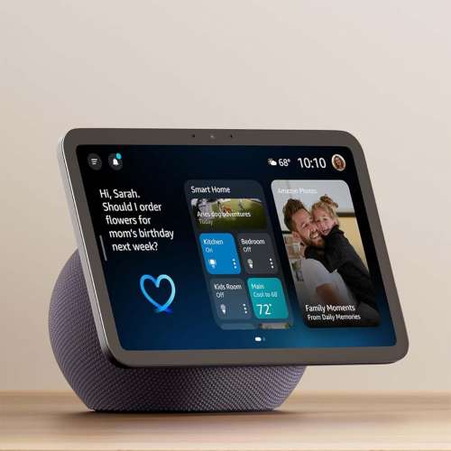 (US Spec!)Amazon Echo Show 8 (4th Gen, 2025) 8.7吋觸控螢幕智能語音助手/ 多功能...