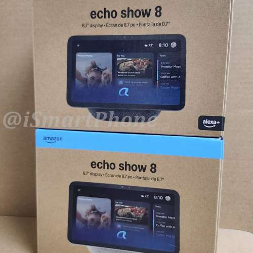 (US Spec!)Amazon Echo Show 8 (4th Gen, 2025) 8.7吋觸控螢幕智能語音助手/ 多功能...