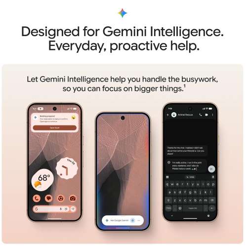 (CA Spec!) Google Pixel 11 Pro, 5G 雙卡，6.3" Actua Display，Gemini Intelligen...