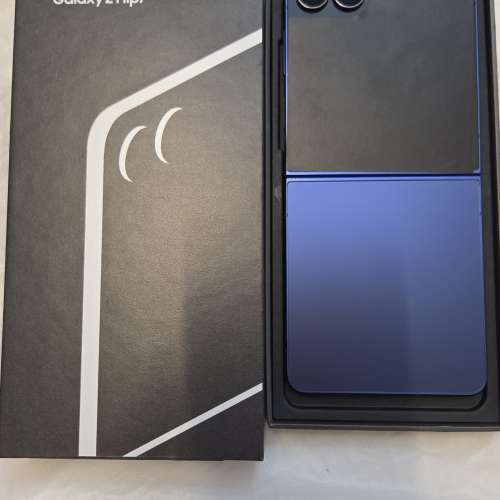 Samsung Z Flip 7 藍色 5G 12+256GB 香港行貨 全新一樣 全套有盒