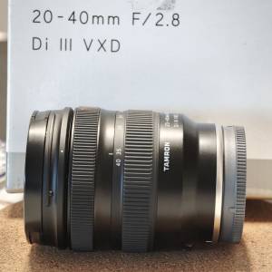 tamron  20-40mm  f2.8  di III vxd for sony