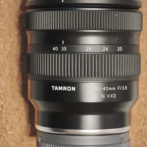 tamron  20-40mm  f2.8  di III vxd for sony