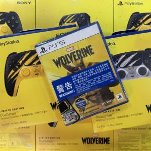 (全新現貨) 🐺 漫威狼人🟡Marvel&rsquo;s Wolverine*限量版PS5主機同綑組與周邊設備