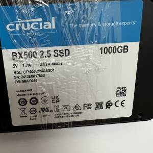 兩個SSD外觀新淨靚仔1000GB