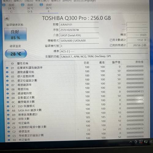 兩個SSD外觀新淨靚仔1000GB