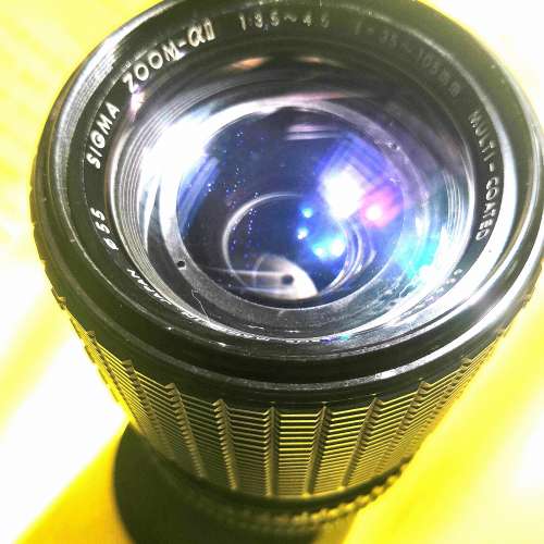 Sigma MF 35-105 mm f/ 3.5-4.5 MC Zoom-Alpha II (pentax) 玻璃鏡頭