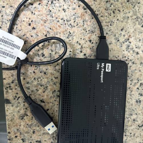 WD Ultra 1TB usb external harddisk