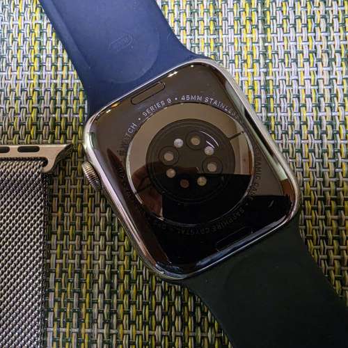 Apple Watch Series 9 45mm LTE 不鏽鋼版