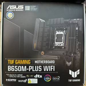 ASUS TUF GAMING B650M PLUS WIFI MOTHERBOARD